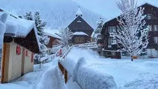 Best Life in A Himalayan Village  During The Snowfall | Most Relaxing | Mountain Documentary Video