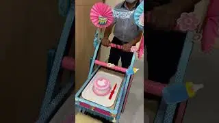 Beautiful baby welcome cake by Apollo Cradle 🎂👶 💖 #babywelcome  #ApolloCradle #celebration
