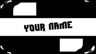 Black and White Free 2D Intro Template   Sony Vegas Pro 11   Inspired by Theguyordie