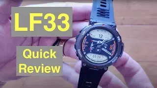 LEMFO LF33 IP68 Smartwatch like Spacecrafter with Bluetooth Calling & Music Storage: Quick Overview