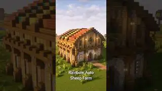 Aesthetic Auto Wool Farm #shortsfeed #minecraft #minecraftbuilding #viral #minecrafthowto ￼