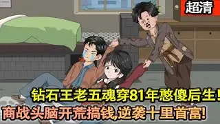 沙雕動畫【鑽石王老五魂穿81年憨傻後生！抱萌娃撩校花，憑商戰頭腦開荒搞錢，逆襲成十裡首富，人生開掛！】#乖仔动画