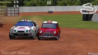 ゲーム日記 POCKET RALLY - Challenge II - 18/35 - Gameplay - MINI