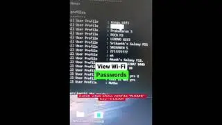 view WiFi password 🔑🔑#short #facts #hacker ##hackar #lab #highlights #linkedinlearning #short #facts