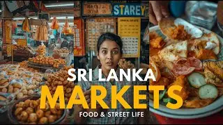 Exploring Sri Lanka&rsquo;s Local Markets 🇱🇰 | Bakeries, Lotteries & Authentic Indian Food