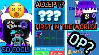 I Offered For The 🔮MYTHIC CHRISTMAS ROBOT🔮 (1 in 8B) | bubble gum simulator