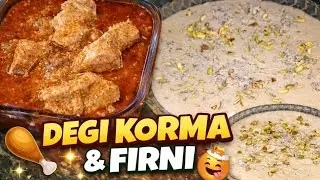 Shahi Degi Korma Meethi Firni ke Sath Dawat Special Purani Delhi Ka Famous Degi Korma Saath Me Firni