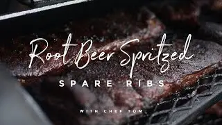How to Smoke Root Beer Spritzed Spare Ribs on an Offset Smoker
