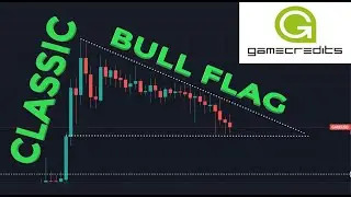 GAME CREDITS PRICE UPDATE this coin is printing a text book bull flag