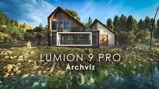 Lumion 9 Pro - Lake house - Architectural Animation