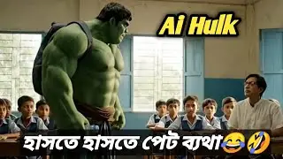 হাল্কের হাসির কান্ড!😂 Ai hulk funny video |