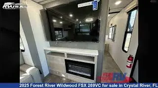 Eye-catching 2025 Forest River Wildwood FSX Toy Hauler RV For Sale in Crystal River, FL | RVUSA.com