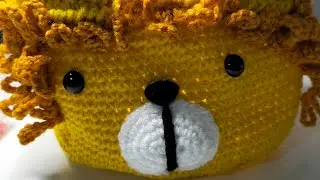 ❤️TUTO CROCHET PAS A PAS JOLI PANIER  LION 🦁🦁❤️panier action #amigurumiscrochet