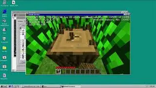 Playing Minecraft on Windows 95