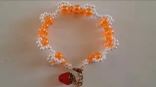 دستبند برجسته مرواریدی #جواهردوزی#دستبند#مروارید#هنر#هنردرخانه#هنردست#bracelet
