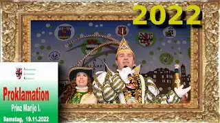 Proklamation 2022 | Leverkusen | Prinz Marijo 1. | Auftritt Prinz Marijo 1. mit Gefolge