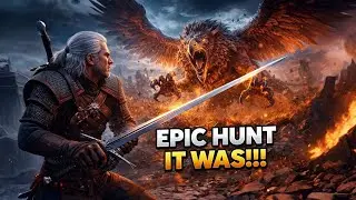 I Killed the Griffin in Witcher 3 🐉🔥 | PS5 Gameplay