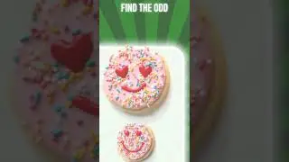 Only Sharp Eyes Can Find the Odd Cookie 🍪👀 | 3 Levels Challenge #shorts #squizzer #quiz