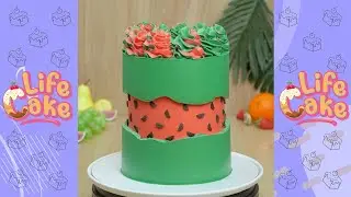 Best Watermelon Cake Decorating Ideas #Shorts #Short