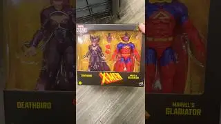 NEW MARVEL LEGENDS DEATHBIRD/GLADIATOR 2-PACK! #toys #marvel #toyhunt #xmen #actionfigures