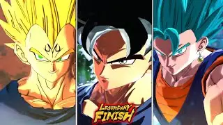 All Legends Limited Characters LEGENDARY FINISH! - Dragon Ball Legends [w/Ultra Instinct Goku]