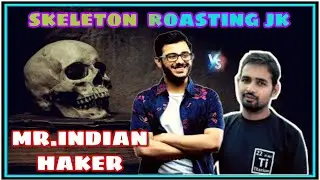 skeleton roasting jk 💀&lrm;@MRINDIANHACKER &nbsp; ro@st with #mrindianhacker