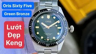 ( Lướt Đẹp keng) O.ris. Sixty Five Green Bronze 733 7707 4357 07 8 20 18