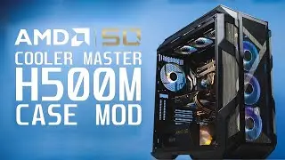 Cooler Master H500M AMD 50th Anniversary Case Mod