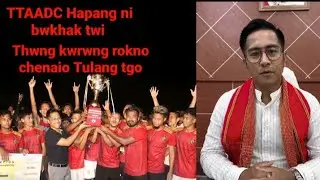 TTAADC ni bwkhaktwi chenaio Madras FC o Football thwng nani tulang tgo . EM Suhel Debbarma