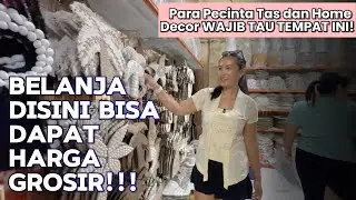 Surganya Tas dan Home Decor di Bali || Dewangga Art Shop di Pasar Seni Kumbasari, Denpasar - Bali