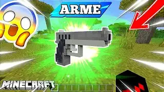 AVOIR UNE ARME SUR MINECRAFT BEDROCK - Tuto Mods Minecraft Bedrock Fr PS4/XBOX/SWITCH/Mcpe - ALPHA