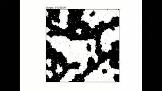 Ising Model Simulation written in Python