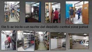 Instant&aacute;neas de la mudanza de un sector de la BUGAP