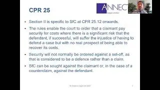 Bristol Law Society in association with Annecto Legal webinar on Commercial Lit 