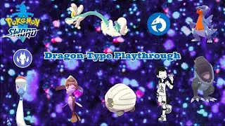 Pokemon Sword Mono Dragon Playthrough - 6th Gym Battle & Maybe Sum | Pokemon Unite