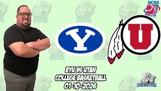 BYU vs Utah 1/10/26 Free College Basketball Picks and Predictions | NCAAB Pick