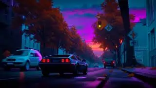 60 Min Synthwave Focus Mix | Steady Coding Pulse | 1986
