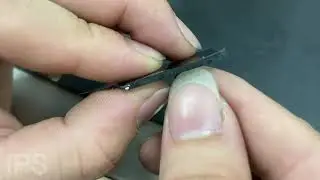Very small character CIJ inkjet printer printing test, character height 1.5mm