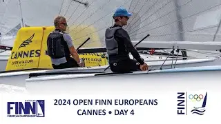 Highlights from Day 4 of the 2024 Finn Open Europeans in Cannes