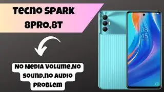 Tecno Spark 8PRO, 8T Нет громкости мультимедиа, нет звука, нет проблем со звуком || Решение пробл...
