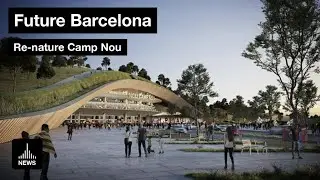 Future Barcelona - ON A proposes covering Barcelona's Nou Camp