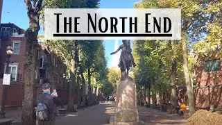 Quick Drive Through Boston's North End | Historic Streets, Cobblestones & Local Charm