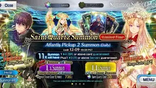 [FGO/NA] Fate/Grand Order - Lostbelt 5 summon rolls - NP5 Europa