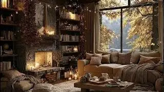 Cozy Jazz for Deep Focus & Sleep | Calm Night Ambience