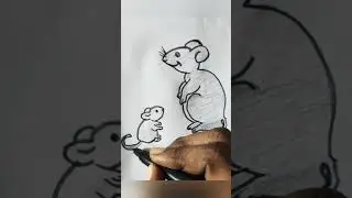 ratdrawing🐀#kidsdrawing #shorts #youtubeshorts #drawing #cartoondrawing #colourpencildrawing #modern