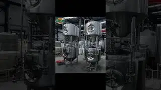 500L stacked beer fermentation tank to save the space