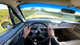 1965 Ford Mustang 302 V8 Restomod Coupe - POV Test Drive | Push Start Fully Restored