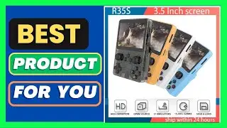 Best Handheld Game Console ~ R35S Retro Game Console!90