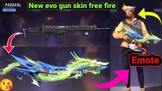Evo Parafal 🥳 Upcoming Evo Gun Skins Review Free Fire 😘🥳 l new evo gun l free fire new event