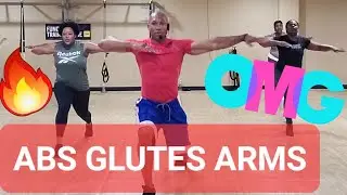 FITT TECH|Cardio Kickboxing|60-Minute ABS, GLUTES, ARM HOME WORKOUT